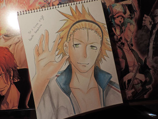 Blonde man red hair glasses - a red hair free wallpaper