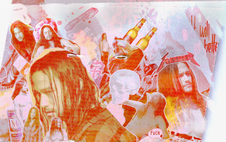 Woman long hair group people - grunge free wallpaper