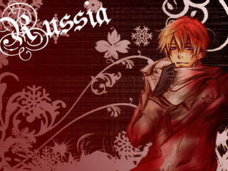 Anime red hair red cape 2 - andrei ryabushkin free wallpaper