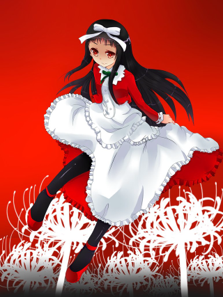 Woman white dress red jacket - firework free wallpaper for mobile