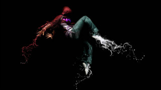 Green suit trick black background - a green suit free wallpaper