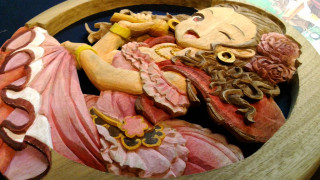 Wooden bowl food items doll - a wooden bowl free wallpaper