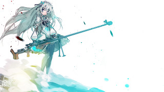 Woman gun sword hand action 2 - elysium free wallpaper for desktop