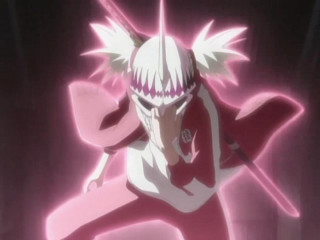 Woman pink outfit sword background - a pink background behind her free wallpaper