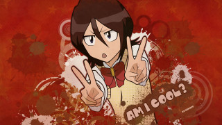 Cartoon character peace sign red - a peace free wallpaper