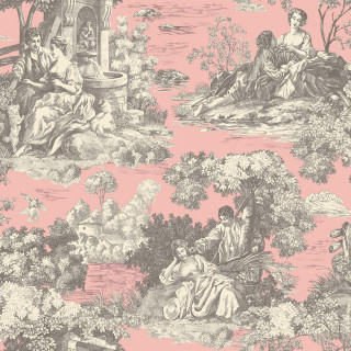 Pink black wallpaper painting people - a bench free wallpaper for tablet