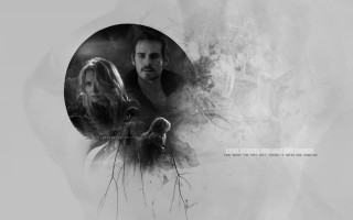 Man woman circle tree fog - a circle free wallpaper for desktop