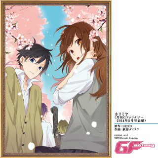 Anime couple tree pink flowers 3 - aimitsu free wallpaper for tablet