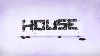 Shoes letters purple background wall - a word free wallpaper