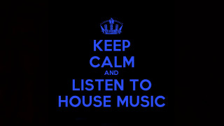 Blue keep calm listen house - calm free wallpaper