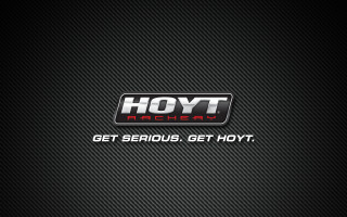 Hoyt archery red white logo - eric dinyer free wallpaper