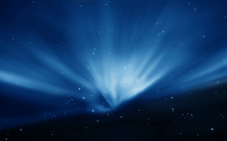 Blue background stars bright light - space free wallpaper for desktop