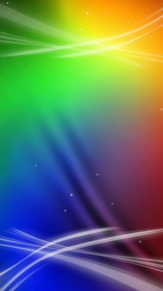 Colorful background rainbow wave white - a rainbow free wallpaper for mobile