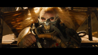 Man mask horned face sword - a large bird free wallpaper for desktop