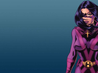 Woman purple outfit cross chest - a purple outfit free wallpaper for desktop