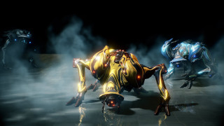Animated creatures dark room fog - warframe armor free wallpaper