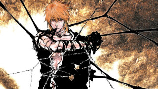 Man red hair black outfit - amano free wallpaper