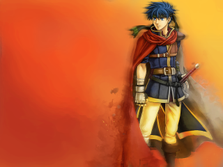 Man blue hair cape red - alvan fisher free wallpaper for desktop