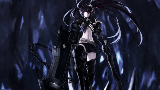 Dark forest gothic woman sword - long hair and a sword free wallpaper