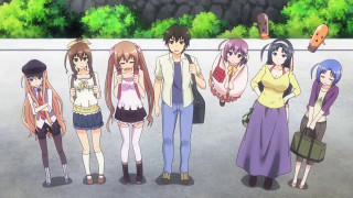 People line road trees rockwall - a line free wallpaper