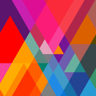 Colorful background squares triangles pattern - geometric abstract art free wallpaper for tablet
