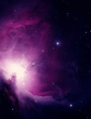 Purple blue space stars bright 4 - free stars wallpaper for mobile