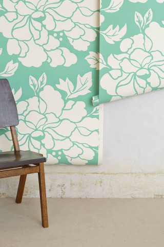 Chair flower pattern wall wallpaper - a flower pattern free wallpaper for mobile