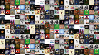 Collage books people clock wall - the wall behind them free wallpaper