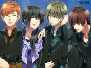 Young men blue background stars - young man free wallpaper