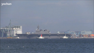 Large ship dock city background - sakimichan free wallpaper