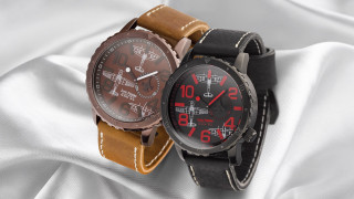 Two watches white cloth surface - a white cloth free wallpaper