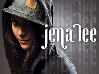 Woman hat hoodie jema lee - typographic free wallpaper for desktop