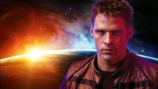 Space astronaut planet light beach - a leather jacket free wallpaper