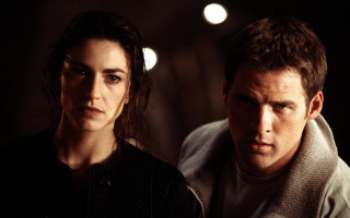 Man woman dark room ceiling - eve ryder free wallpaper