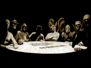 Happy birthday group table celebration - the gathering free wallpaper