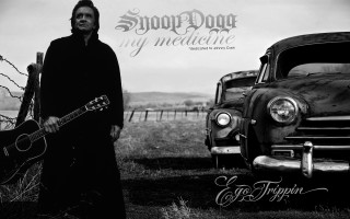 Man standing car guitar holding - album cover free wallpaper for desktop