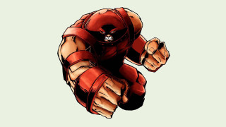 Man red costume fist mask - a drawing of a man free wallpaper for desktop