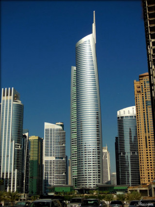 City tall buildings traffic street - free city wallpaper for mobile