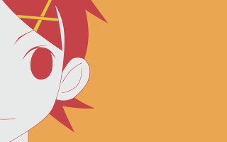 Redhair yellowbackground redcross yellowcross anime - a red cross free wallpaper