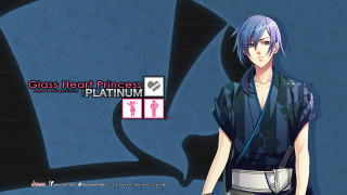 Man blue hair black shirt - a shadow free wallpaper for desktop