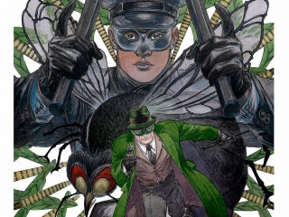 Green coat hat guns bird - a green hat free wallpaper