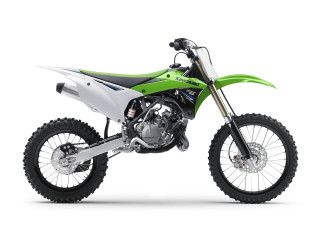 Green white dirtbike motorcycle graphics - tire free wallpaper