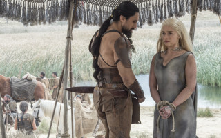 Man woman umbrella field cows - a man in a costume free wallpaper