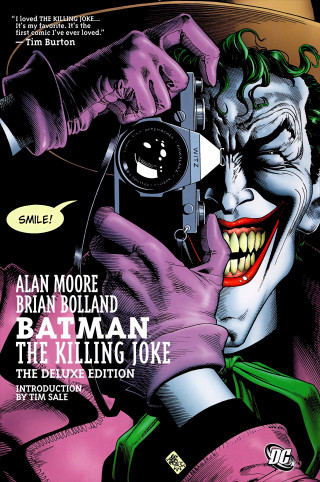 Joker holding gun clock comic - a comic book cover free wallpaper for mobile