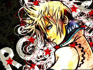 Anime artistic character expression chest - artistic free wallpaper