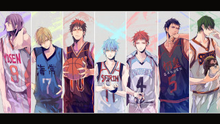 Anime basketball players uniforms numbers - their shirt free wallpaper