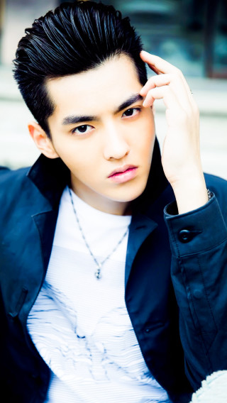 Man black jacket white shirt 4 - mannerism free wallpaper for mobile