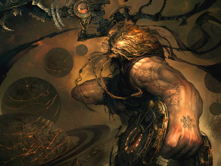 Man sword helmet clock circles - a sword and a helmet free wallpaper