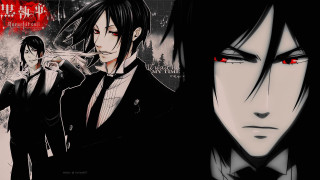 Anime couple red eyes black - a cigarette free wallpaper for desktop