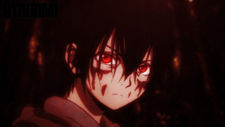Man red eyes dark room - gapmoe yandere grimdark free wallpaper